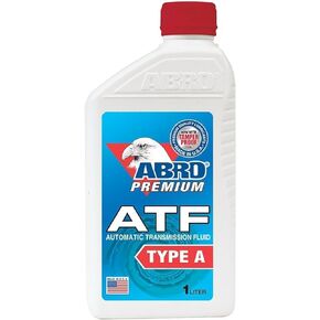 ABRO Automatic Transmission Fluid Type A, 1 Quart, Quality Economical ATF Fluid, Formulated from Select Base Oils with Anti-Foam Additive, Red Dye Leak Detector, Straight Mineral Oil Lubrication