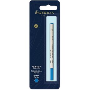Waterman® Rollerball Pen Refill, Fine Point, 0.5 mm, Blue