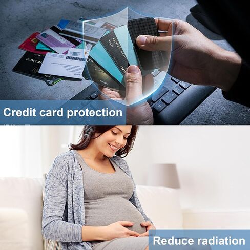 حقائب TONOS Faraday للهواتف - قطعتان من حافظة Faraday Key Fob الواقية، حقيبة Faraday لحجب RFID، حقيبة Faraday من مادة الأمان العليا، درع إشارة WiFi/GSM/LTE/NFC، حماية ضد سرقة السيارة والهاتف in Kuwait