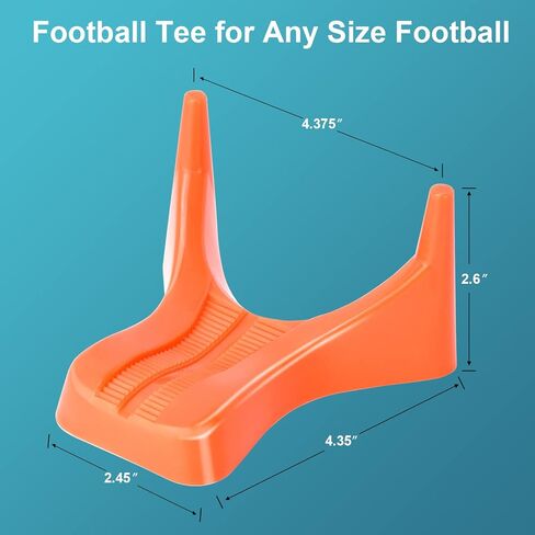 6 Pcs Football Style Kicking Tee,Football Display Stand Compatible for All Ball Sizes,Football Kickoff Stand for Kickoff Practice Equipment in Saudi Arabia