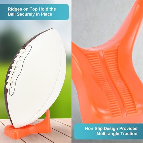 6 Pcs Football Style Kicking Tee,Football Display Stand Compatible for All Ball Sizes,Football Kickoff Stand for Kickoff Practice Equipment in Saudi Arabia