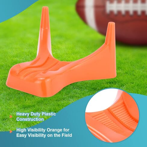 6 Pcs Football Style Kicking Tee,Football Display Stand Compatible for All Ball Sizes,Football Kickoff Stand for Kickoff Practice Equipment in Saudi Arabia