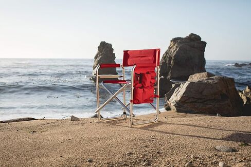 PICNIC TIME NFL Sports Side Table, Beach, Camp Chair for Adults, 19 x 24 x 33, Red in Saudi Arabia