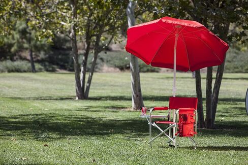 PICNIC TIME NFL Sports Side Table, Beach, Camp Chair for Adults, 19 x 24 x 33, Red in Saudi Arabia