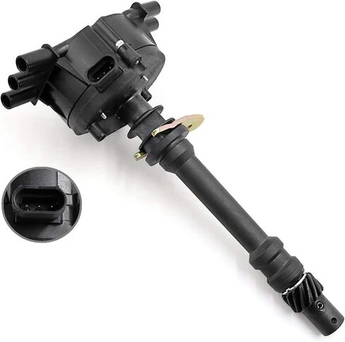 Ignition Distributor with Cap & Rotor Compatible with 1996-2005 Chevy GMC O'ldsmobile Pickup Truck 4.3L V6 Vortec - Replaces# 12570426, 12598210,93441559 in Saudi Arabia