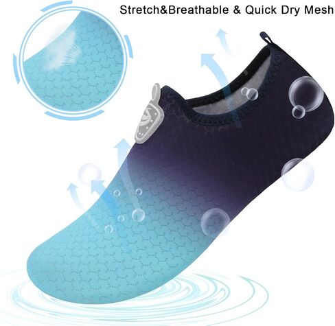 Spesoul Womens Mens Water Shoes Quick Dry Beach Swim Shoes Barefoot Aqua Socks Outdoor Sand Socks for Pool River Diving in Saudi Arabia
