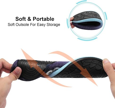 Spesoul Womens Mens Water Shoes Quick Dry Beach Swim Shoes Barefoot Aqua Socks Outdoor Sand Socks for Pool River Diving in Saudi Arabia