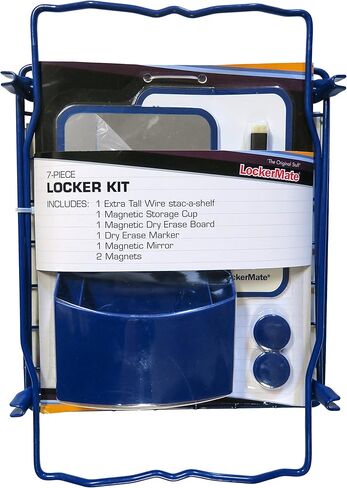 مجموعة خزانة الأسلاك الطويلة من LockerMate مكونة من 7 قطع (أزرق) in Kuwait