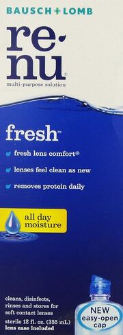 Renu Fresh All Day Moisture Multi-Purpose Eye Contact Lens Solution 12 Fluid Ounces in Kuwait