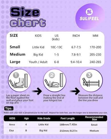 SULIFEEL Letter Adjustable 4 Size Kids Roller Skates for Girls and Boys, Beginner Skates All 8 Light up Wheels Sports for Indoor Outdoor in Saudi Arabia