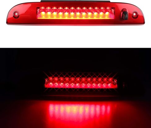 LED 3rd Brake Light for 2002-2010 Ford Explorer, Third Centre High Mount Cargo Lamp Assembly (Red Lens) in Kuwait