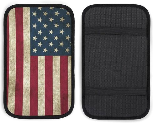 Wonderful Halloween Pattern Car Center Console Pad, Car Armrest Cover, Suitable for Most Vehicles, Trucks, SUVs Car Decoration Accessories. (Black) in Saudi Arabia