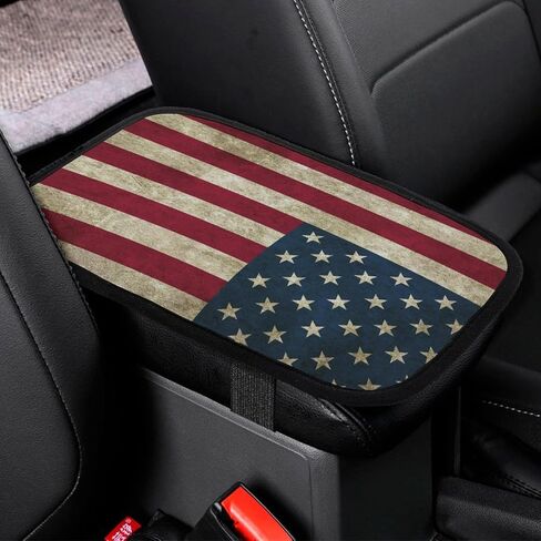 Wonderful Halloween Pattern Car Center Console Pad, Car Armrest Cover, Suitable for Most Vehicles, Trucks, SUVs Car Decoration Accessories. (Black) in Saudi Arabia