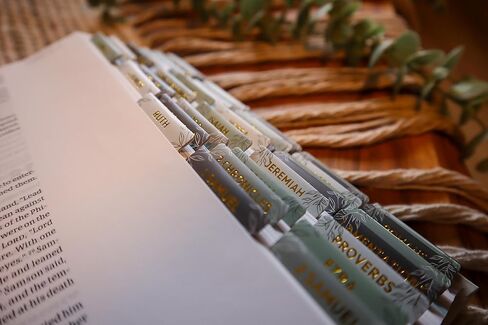 الملح والضوء - نعيم الصنوبر - رقائق الذهب - طلاء غير لامع - علامات الكتاب المقدس - يوميات - علامات تبويب فهرس جميلة - 66 كتابًا + إضافي - فهرسة - مغلفة - متينة - جودة عالية - محايد - للنساء والرجال in Kuwait