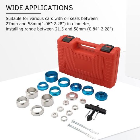 Crank Bearing Camshaft Seal Remover and Installer Set | Crankshaft Camshaft Oil Seal Removal Installation Puller Tool,Crank Seal Crankshaft Seal Tool Set in Kuwait