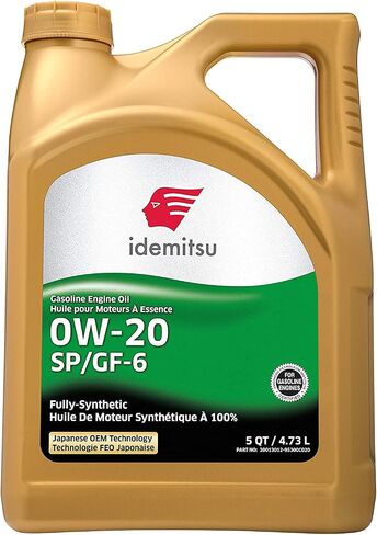 Idemitsu Full Synthetic 0W-20 Engine Oil SP/GF-6-5 Quart (30013012-95300C020) in Saudi Arabia