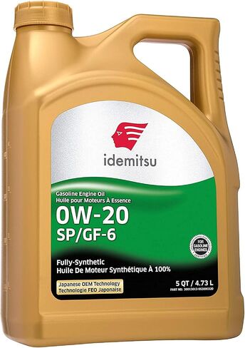 Idemitsu Full Synthetic 0W-20 Engine Oil SP/GF-6-5 Quart (30013012-95300C020) in Saudi Arabia