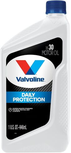 زيت المحرك التقليدي Valvoline Daily Protection SAE 30، 1 كيو تي، علبة 6 in Saudi Arabia