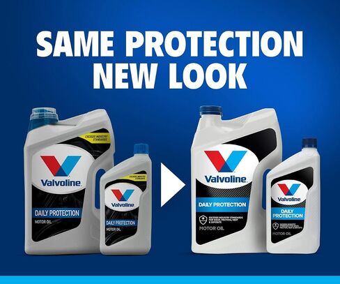 زيت المحرك التقليدي Valvoline Daily Protection SAE 30، 1 كيو تي، علبة 6 in Saudi Arabia