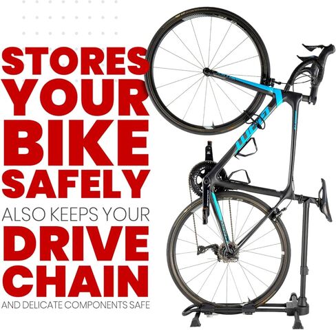 PRO BIKE TOOL Bike Stand for 1 Bicycle - Floor Parking Rack for Garage or Home (New Version) in Saudi Arabia