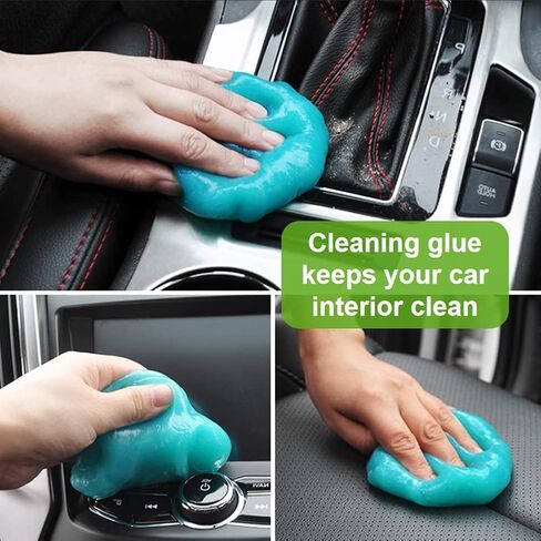 8 عبوات جل تنظيف السيارة، جل التنظيف العالمي، أداة تفصيل السيارة للكاميرا الداخلية للسيارة، آلة حاسبة الكمبيوتر المحمول أو لوحة المفاتيح in Kuwait