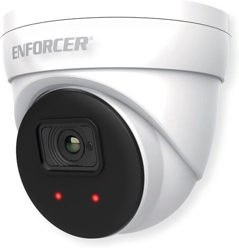 كاميرا Seco-Larm EV-N2506-2W4WQ Enforcer 5MP IP Turret، أبيض؛ مستشعر CMOS مقاس 1/2.7 بوصة؛ أقصى دقة 2880 × 1620؛ عدسة 2.8 مم؛ تقليل الضوضاء الرقمية؛ الأشعة تحت الحمراء الذكية، نطاق يصل إلى 98 قدمًا؛ PoE in Saudi Arabia