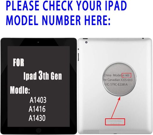 متوافق مع جهاز iPad الجيل الثالث من استبدال محول الأرقام الزجاجية لشاشة اللمس، وزر الصفحة الرئيسية المرن، والشريط اللاصق، ومجموعة أدوات الإصلاح (أسود) in Kuwait