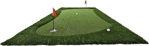 JEF WORLD OF GOLF Professional Large Realistic Putting Training Mat, 4 Feet by 10 Feet, Green (JR1315) in Saudi Arabia