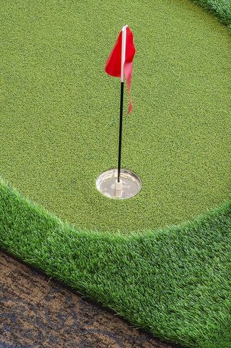 JEF WORLD OF GOLF Professional Large Realistic Putting Training Mat, 4 Feet by 10 Feet, Green (JR1315) in Saudi Arabia