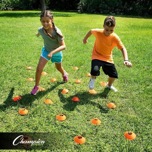 مجموعات مخروطية نيون مرنة بقطر 5 بوصات من Champion Sports Mini - ألوان متعددة in Saudi Arabia