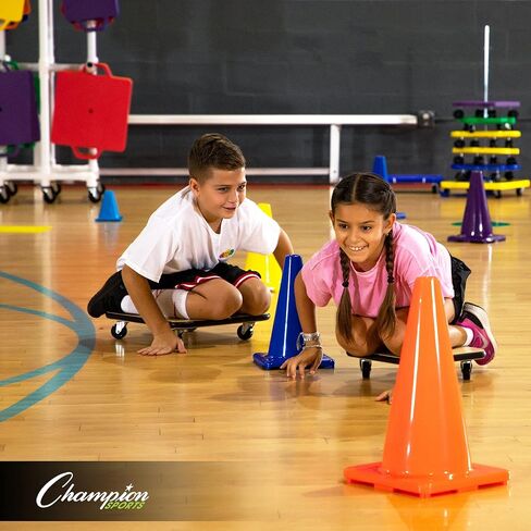مجموعات مخروطية نيون مرنة بقطر 5 بوصات من Champion Sports Mini - ألوان متعددة in Saudi Arabia