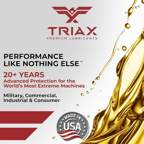 TRIAX Global ATF، اصطناعي بالكامل، درجة OEM، نطاق مواصفات واسع للمركبات الأمريكية والأوروبية والآسيوية، متوافق مع TES 295، DEX VI، Mercon V، والعديد من المركبات الأخرى (1 جالون) in Saudi Arabia