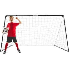 RUNBOW 6x4FT 9x5FT Metal Frame Portable Kids Soccer Goal for Backyard Adult Junior Chlid Chlidren Practice Soccer Net with Carry Bag