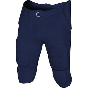 Exxact Sports Proline Mens Integrated Football Pants with 7 Flex Pads, Lightweight Football Practice Pants for Protection