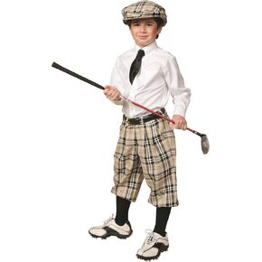 Children's Turnberry Plaid Golf Knickers