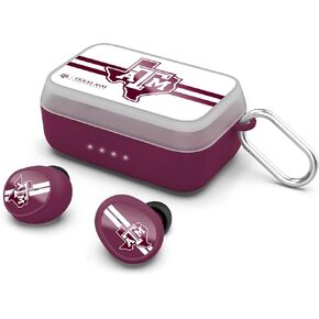 SOAR NCAA Wireless Sport Earbuds: Comfortable Fit & Convenient Charging