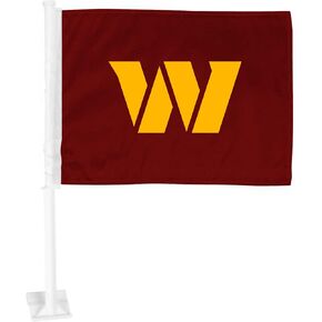 FANMATS 41683 Washington Commanders Car Flag 2-pk