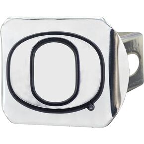 FANMATS NCAA University of Oregon Ducks Chrome Hitch Cover , 3.4"x4"