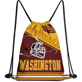 Kansas Football Gym Drawstring Bags, Sports Fans Drawstring Bags Sport String Backpacks for Player, Football Keepsake Fans Gifts Bag