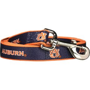 Sporty K9 NCAA Auburn Tigers Dog Leash, Medium/Large, Silver