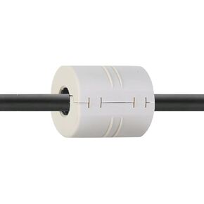 High Saturation Ferrite for Whole House or Vehicle EMP Protection and Surge Protection，Mounts to Power Line（Diameter 0.95"）, Easy Installation for Lightning, Solar Flare, and Surge Protection