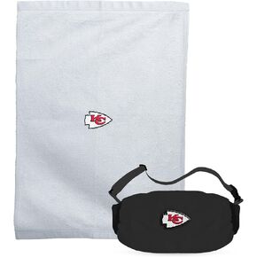 NORTHWEST NFL Kansas City Chiefs Quarterback Towel and Handwarmer, One Size, Team Colors