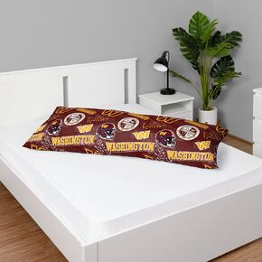 FOCO Washington Commanders NFL Printed Plush Body Pillow