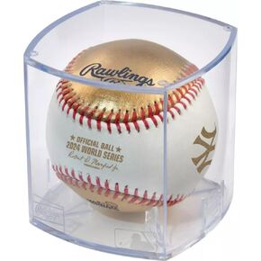 Rawlings | Official 2024 World Series Dueling | Yankees vs. Dodgers | WS Dueling Ball | White/Gold Leather