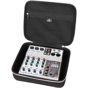 Hard Storage Case for Pyle Professional Audio Mixer - Travel Case for Sound Board Console(Only Case)
