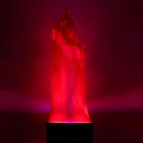Ridgeyard 36LED Artificial Fire Lamp Fake Flame Effect Lamp 3D Stage Fire Campfire Centerpiece Flame Lightning Realistic Simulated Flame Light for Christmas Halloween Party Decoration