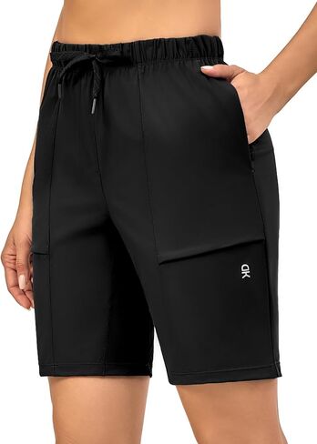 Little Donkey Andy Women's Quick Dry Cool Running Shorts Stretch Lightweight Jogger Athletic Hiking Capri Pant in Kuwait