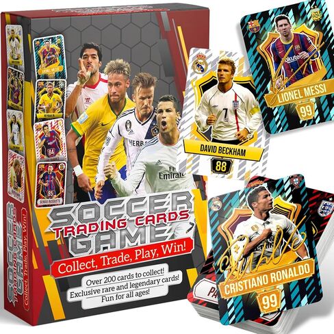 Soccer Trading Cards 2024/2025 - Unique 50 Star Player Cards - Look for Signed Autographed Cards from World Cup | Champions League | Copa | Euro | MLS - Card Hatch in Saudi Arabia