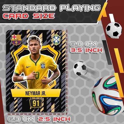 Soccer Trading Cards 2024/2025 - Unique 50 Star Player Cards - Look for Signed Autographed Cards from World Cup | Champions League | Copa | Euro | MLS - Card Hatch in Saudi Arabia