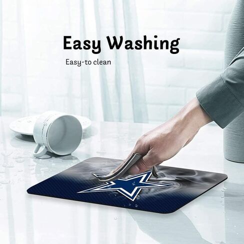 Gaming Mouse Pad for Football Sports Fans,Green Design Non-Slip Rubber Base Square Mousepad for Computers Laptop Desk Mat in Saudi Arabia
